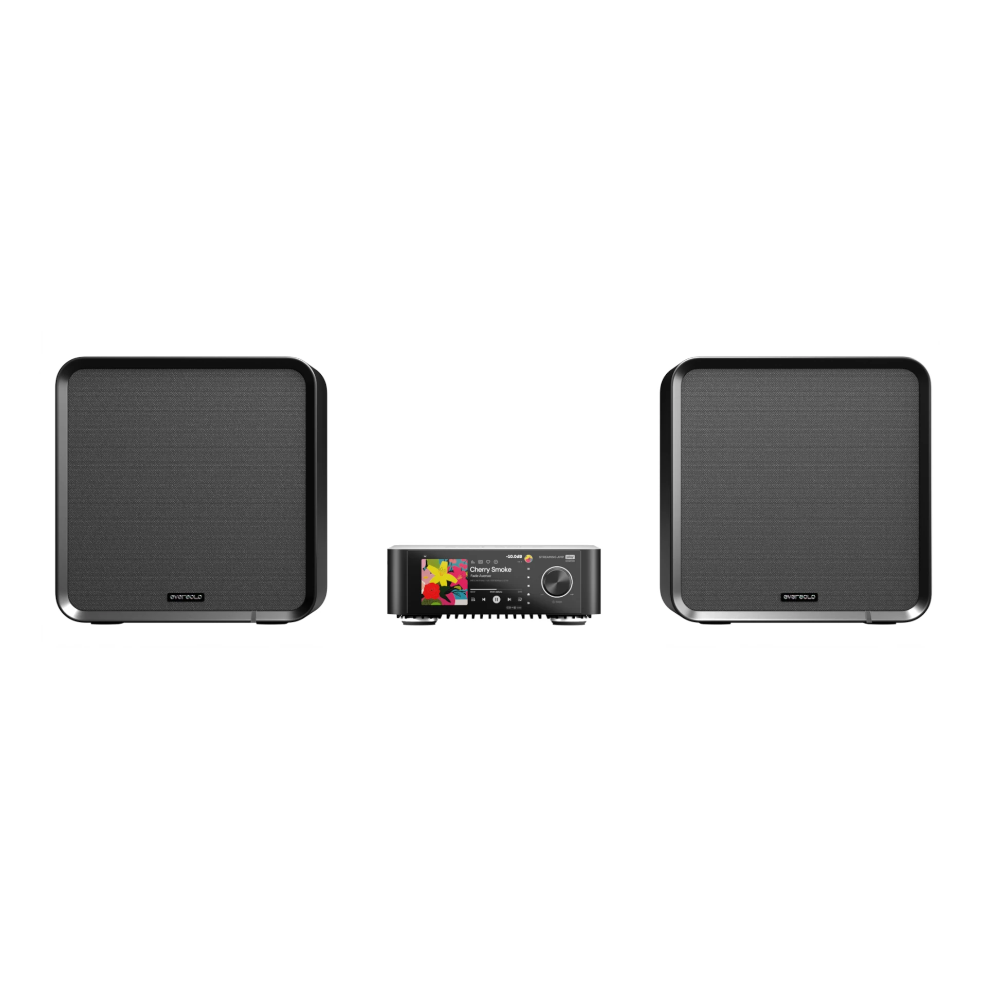 Lautsprecher, 2.1 System, Kompakt-Subwoofer, Bluetooth-Stereo, Schwarz
