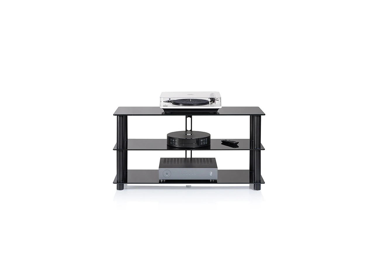 TV-Ständer, Regal, HiFi-Möbel, Drehscheibe-Plattenspieler, Elektronikständer