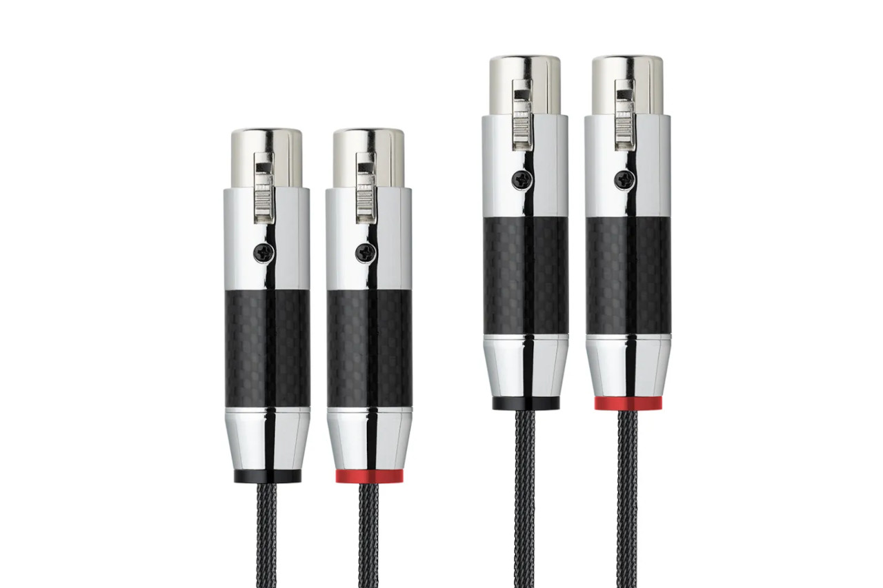 Kabel, Mikrofonkabel, Stecker, Kunststoff, Carbonoptik