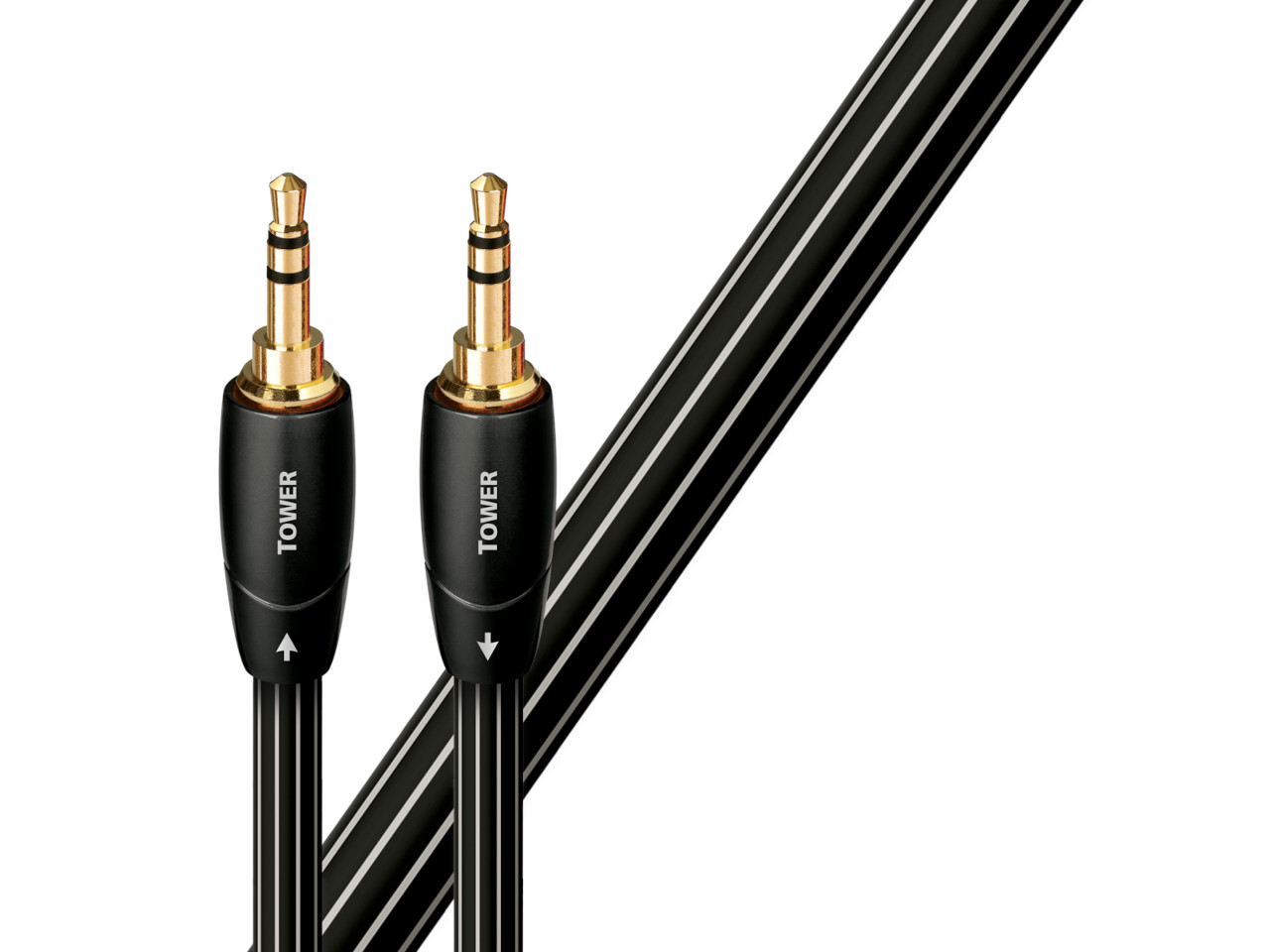 Kabel, 2x Cinch, Stecker, Gold, Klinkenstecker