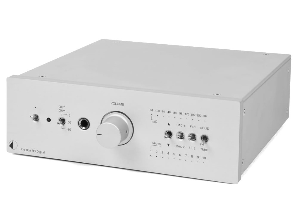 Pro-Ject Pre Box RS Digital Silber (discontinued)