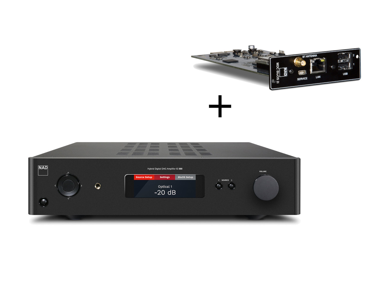 NAD C368 / MDC BluOS 2i Bundle
