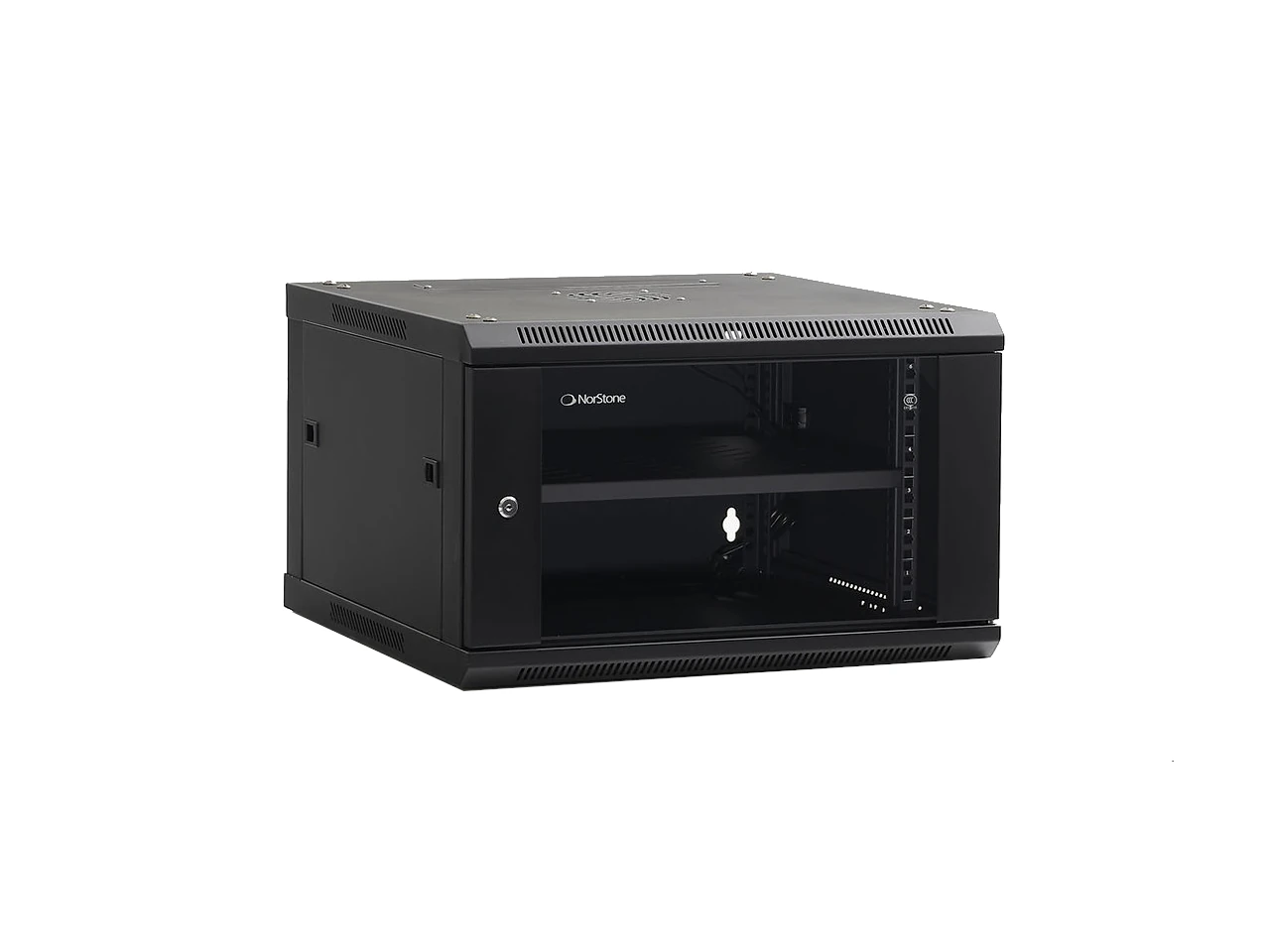 server rack, 24U rack, netzwerk-schrank, metallgehäuse, glas-tür