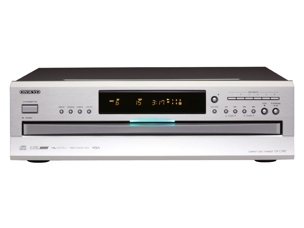 Onkyo DX-C390 Silber (discontinued)