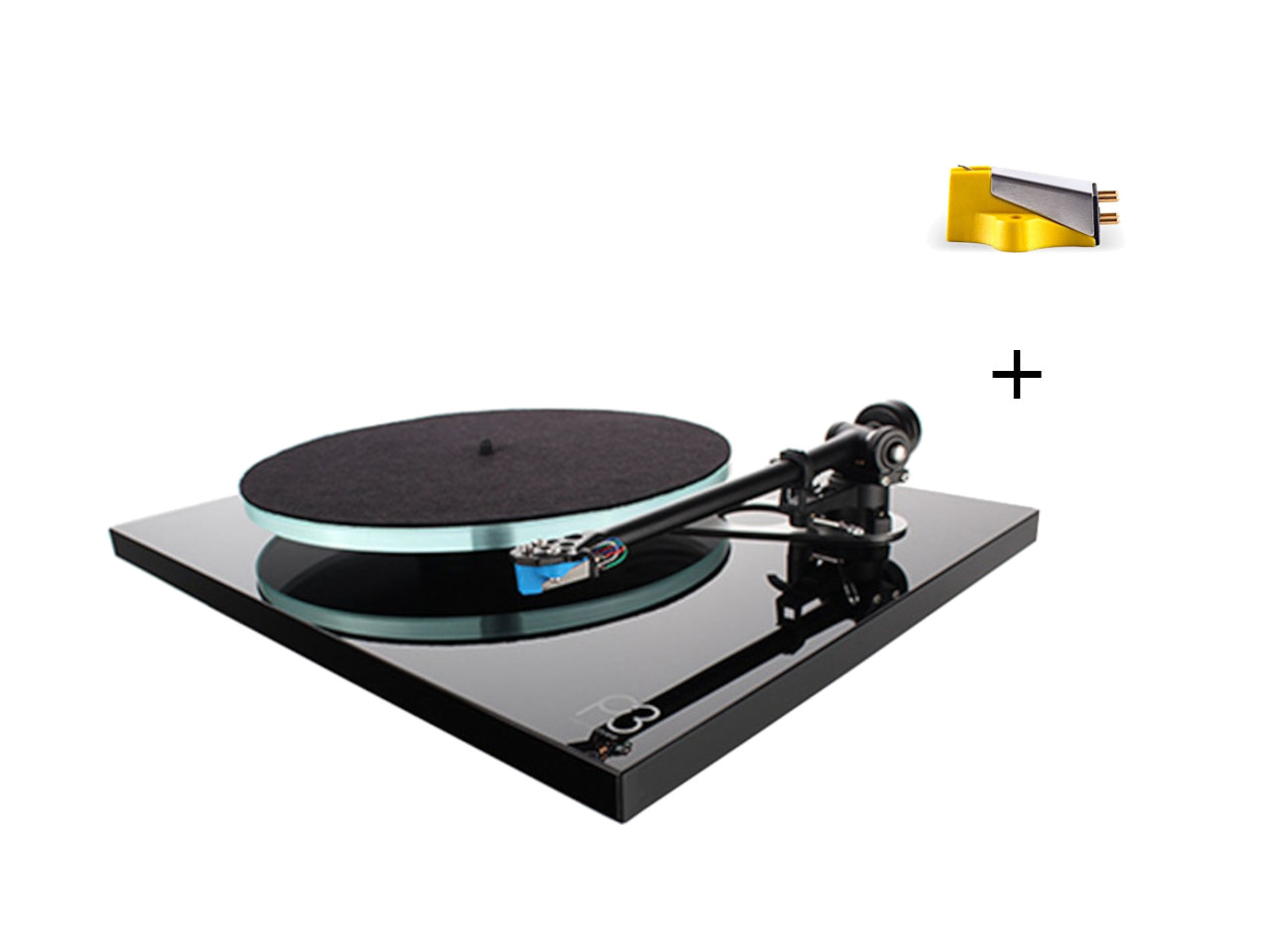 Rega Planar 3 | Exact Bundle Black