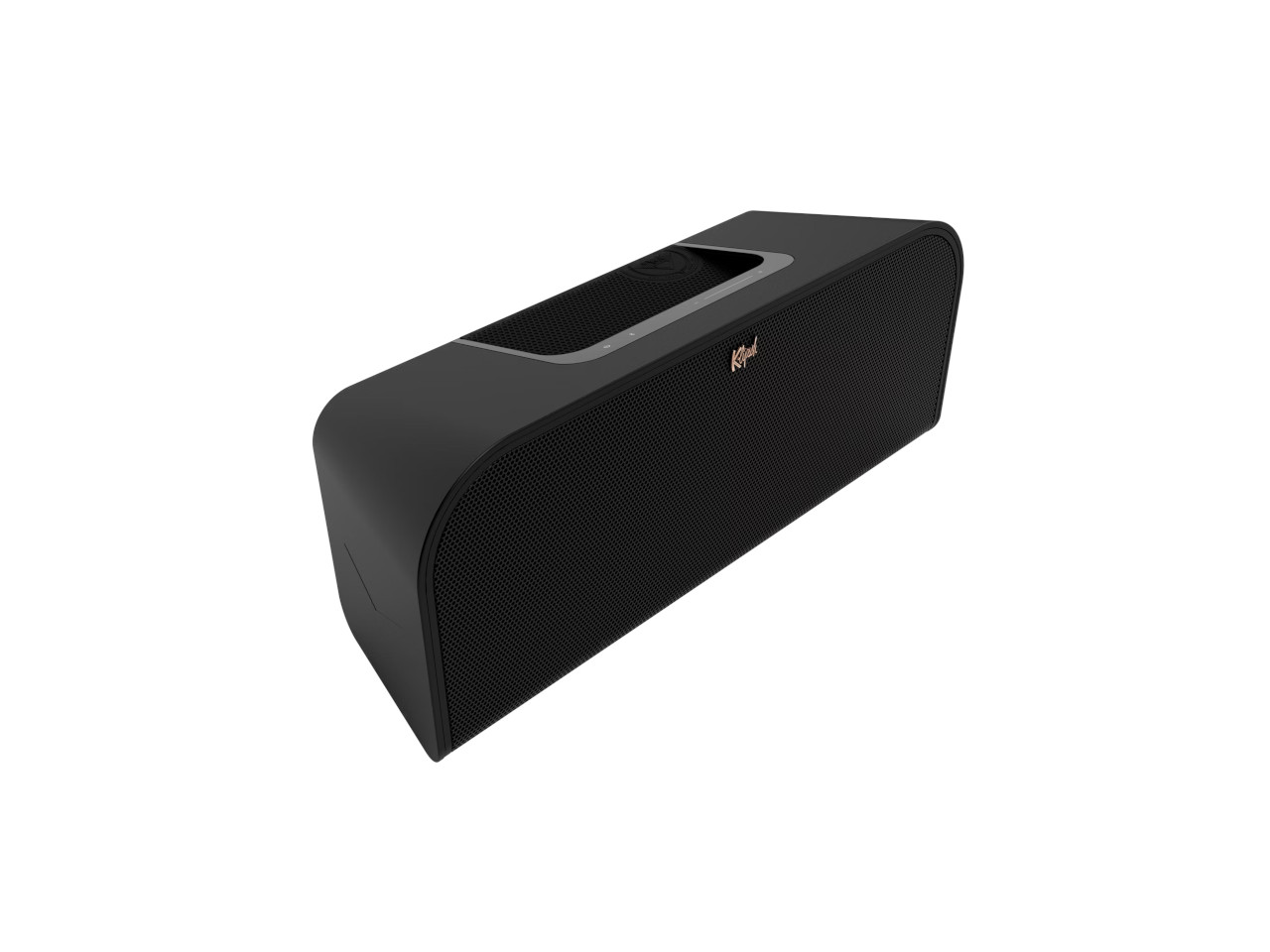 Bluetooth-Lautsprecher, Tragbarer Speaker, Schwarz, Kompakt, Gitterfront