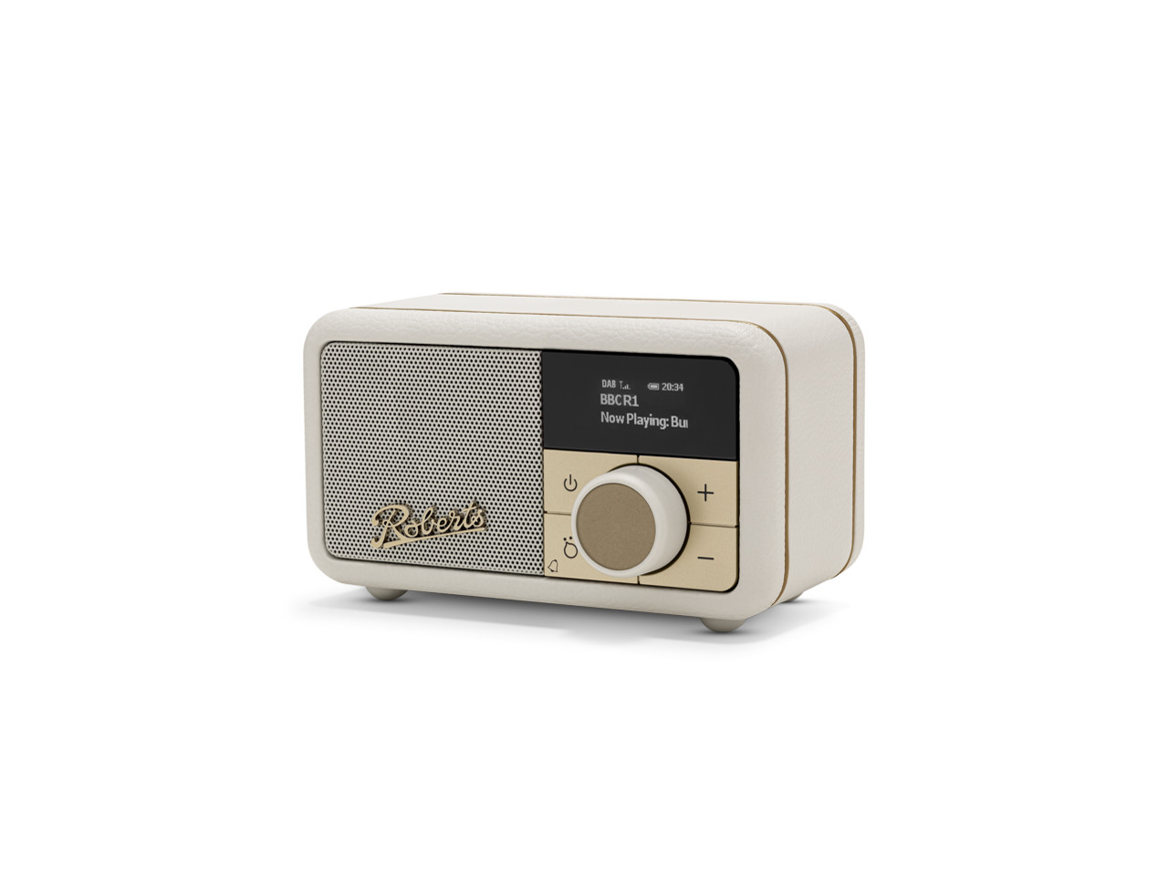 radio, portabel, beige, lautsprecher, anzeige