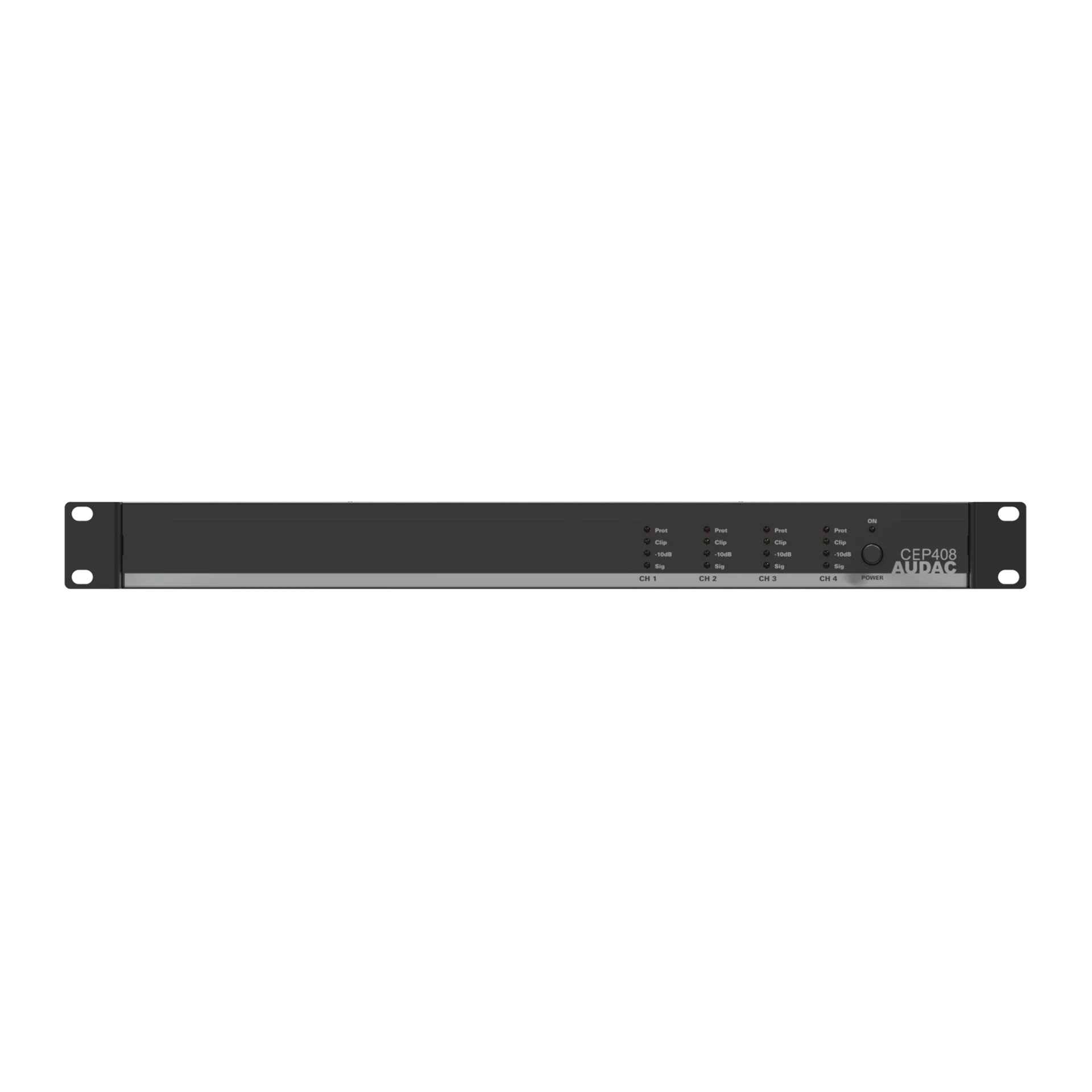 rack-mount, audio-processor, 4-channel, unit, metal-plate
