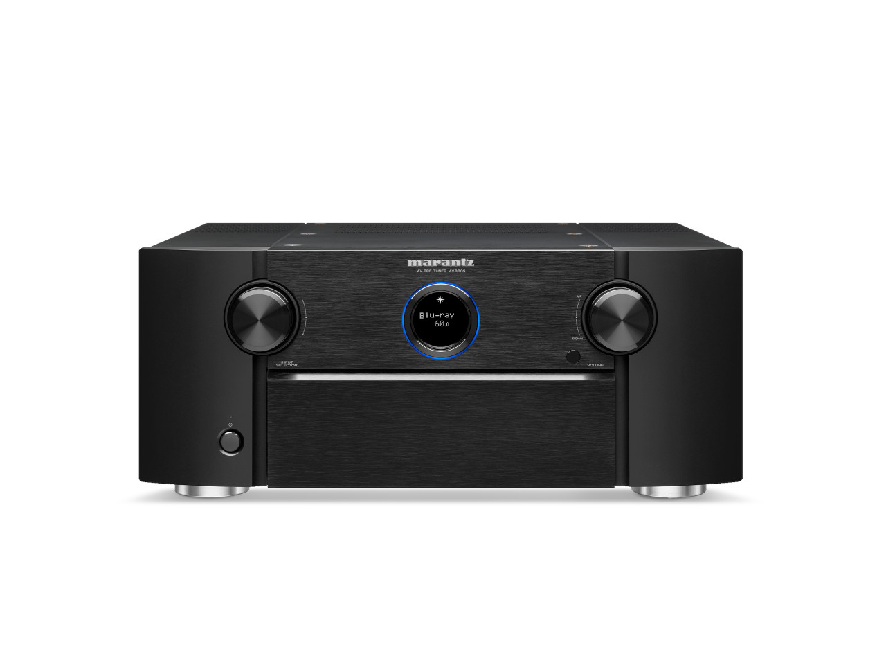 AV-Empfänger, schwarz, Stereogerät, Blu-ray, Bedienelemente