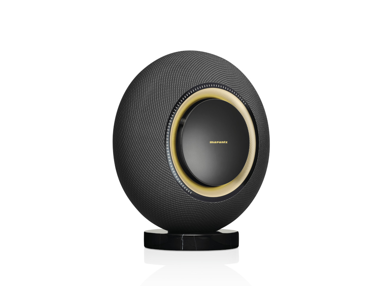 Lautsprecher, Rund, Schwarz, Kugelförmig, Gehäuse-Metallic