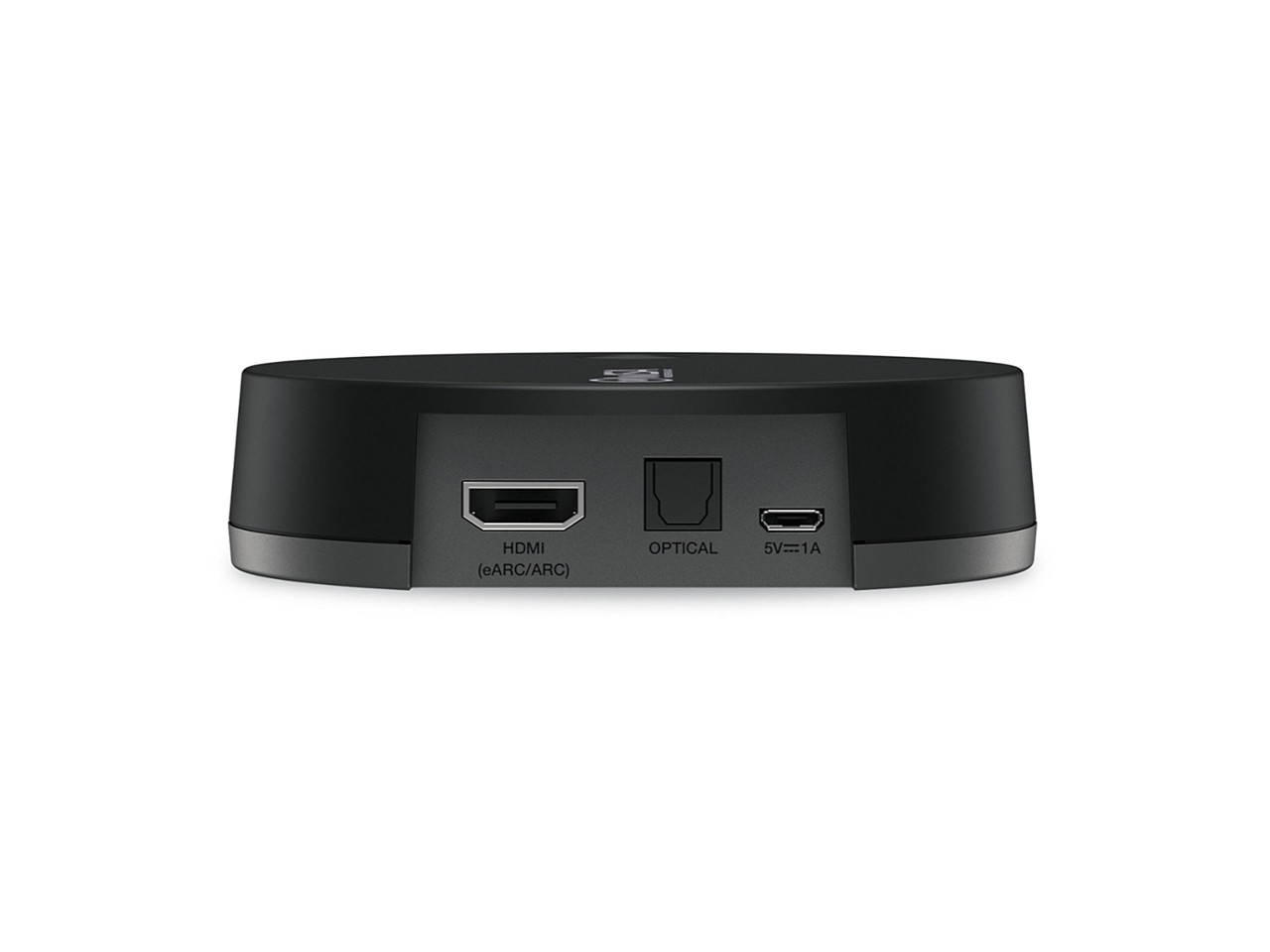 HDMI, Optical, Ethernet, USB-C, Schwarz