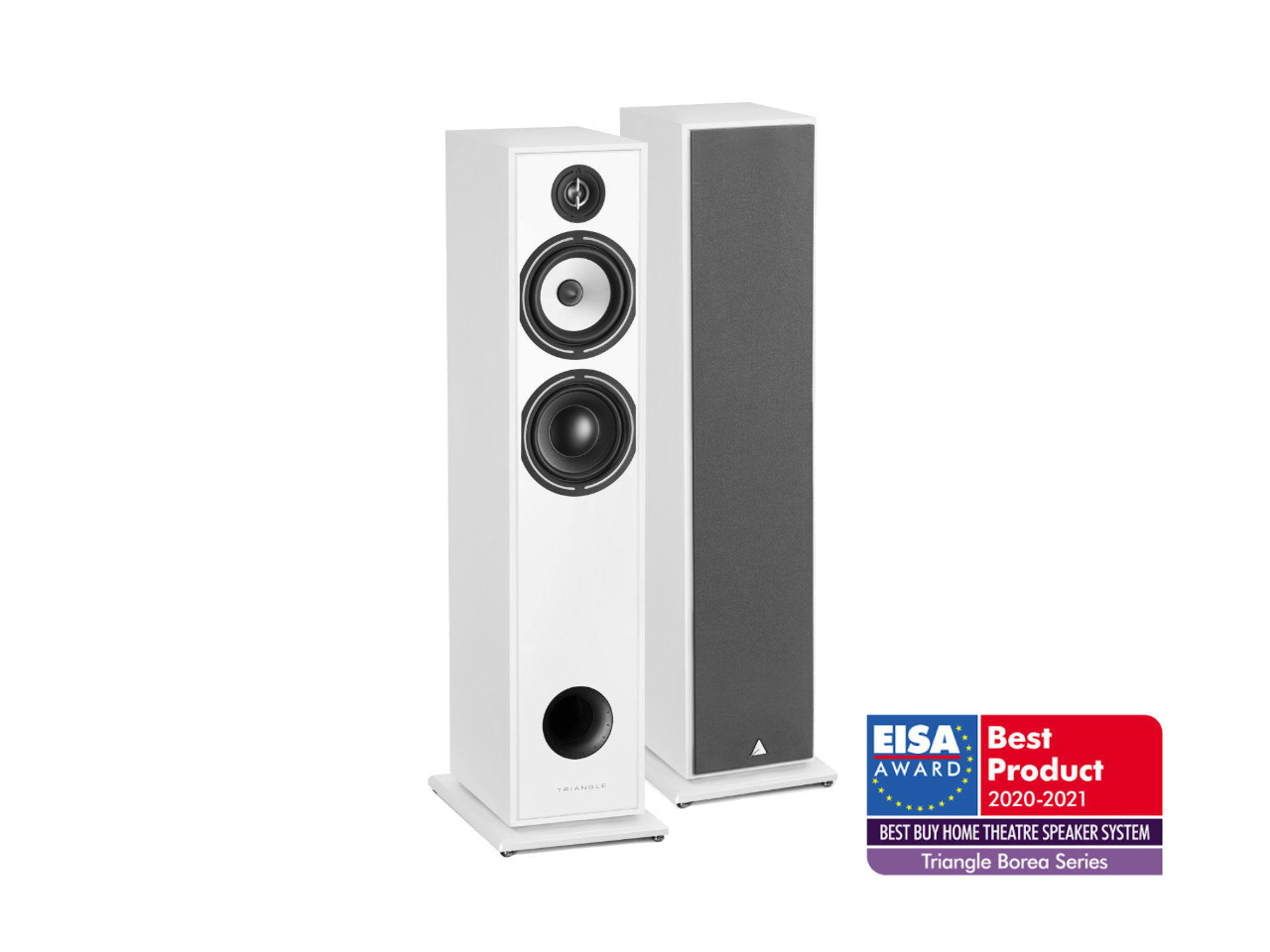 Triangle Borea BR07 Weiss (Paarpreis)