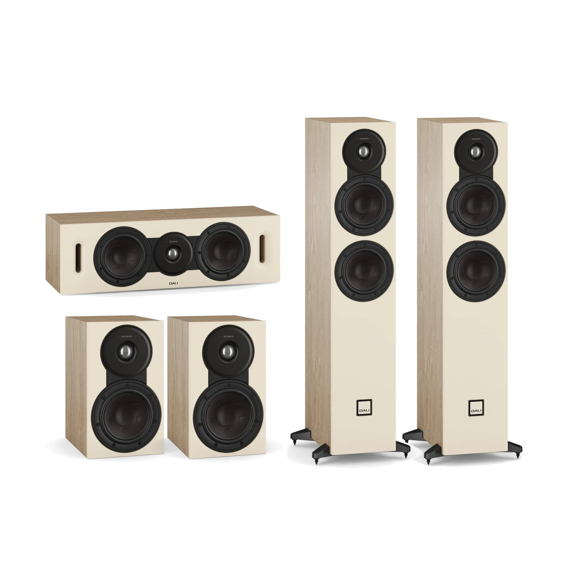 DALI SONIK Cinema System Medium 5.0 Oak