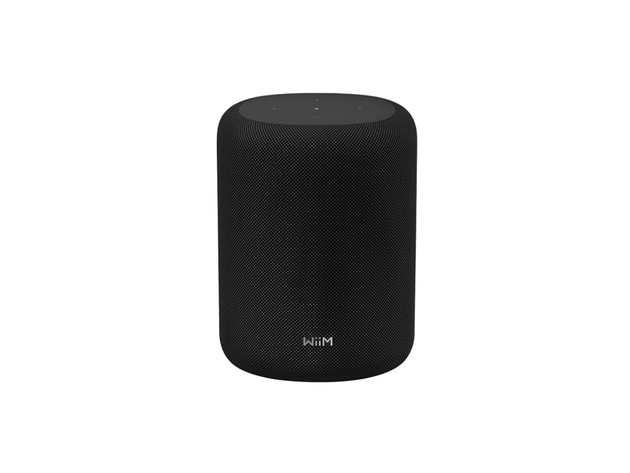 Lautsprecher, Smart Speaker, Bluetooth, Stoffleder, Schwarz