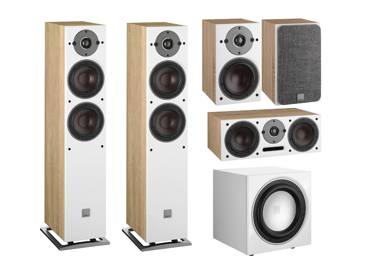 DALI OBERON Cinema Medium Light Oak