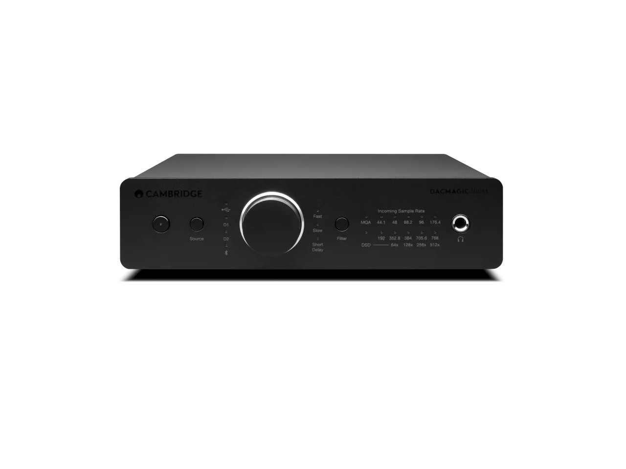 dac, audio, verstärker, schwarz, frontpanel