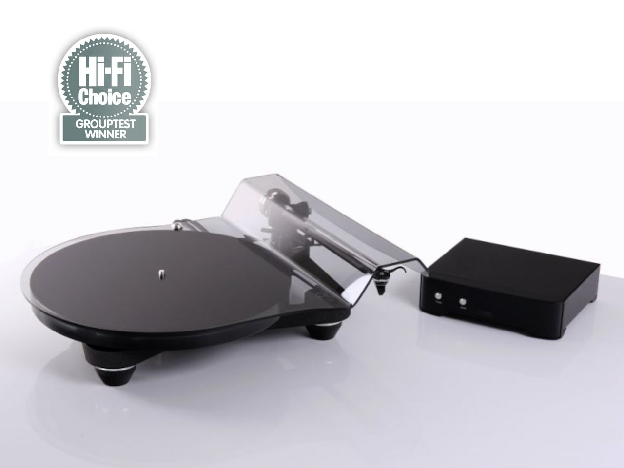 Turntable, Audiophile, Platte, Glashülle, Phono-Kassette
