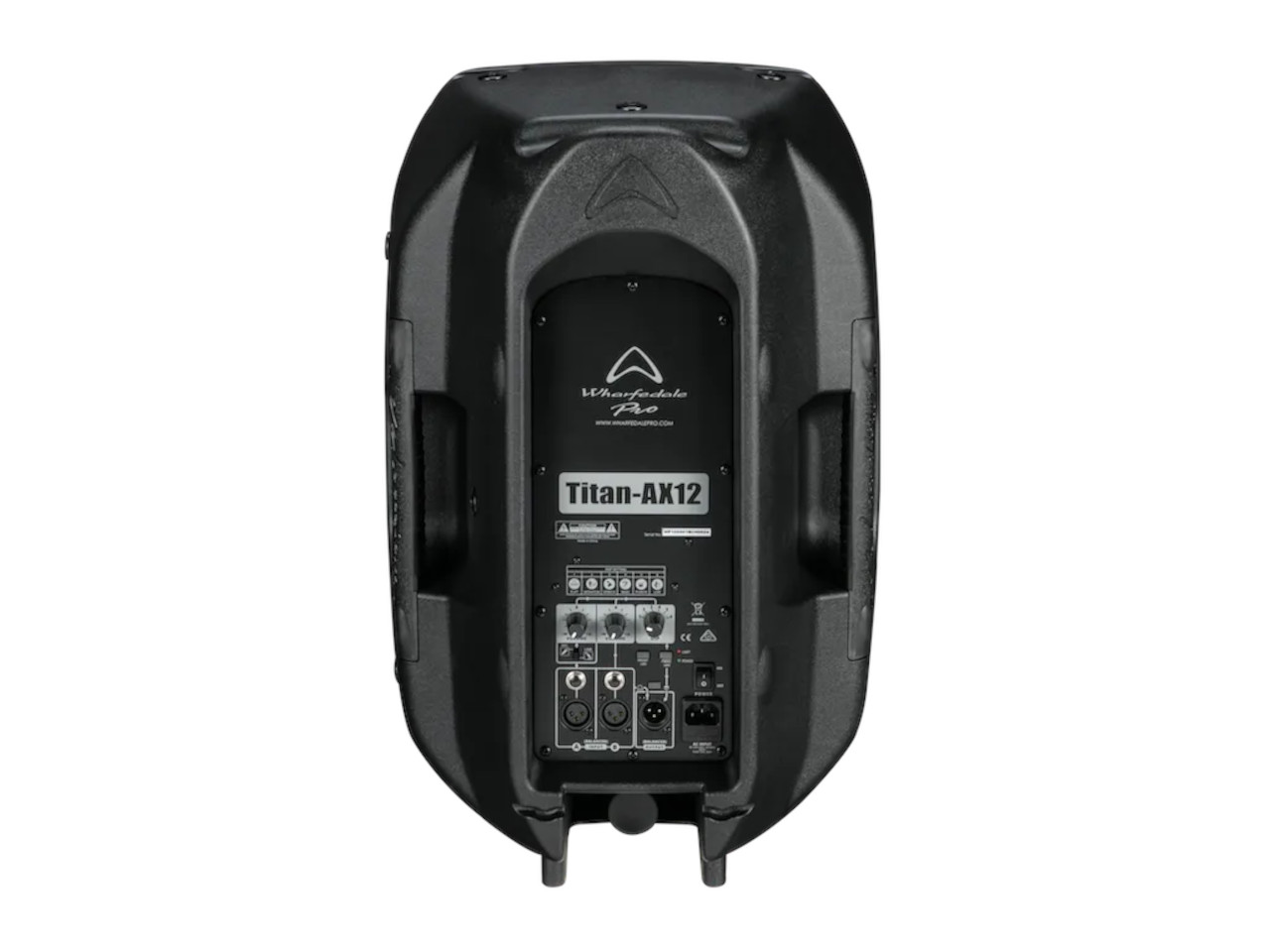 aktivlautsprecher, PA-Lautsprecher, Titan-AX12, Kabelanschlüsse, Speakon