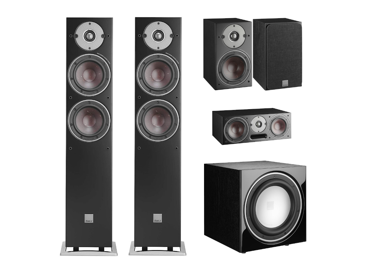 DALI OBERON Cinema Medium Black