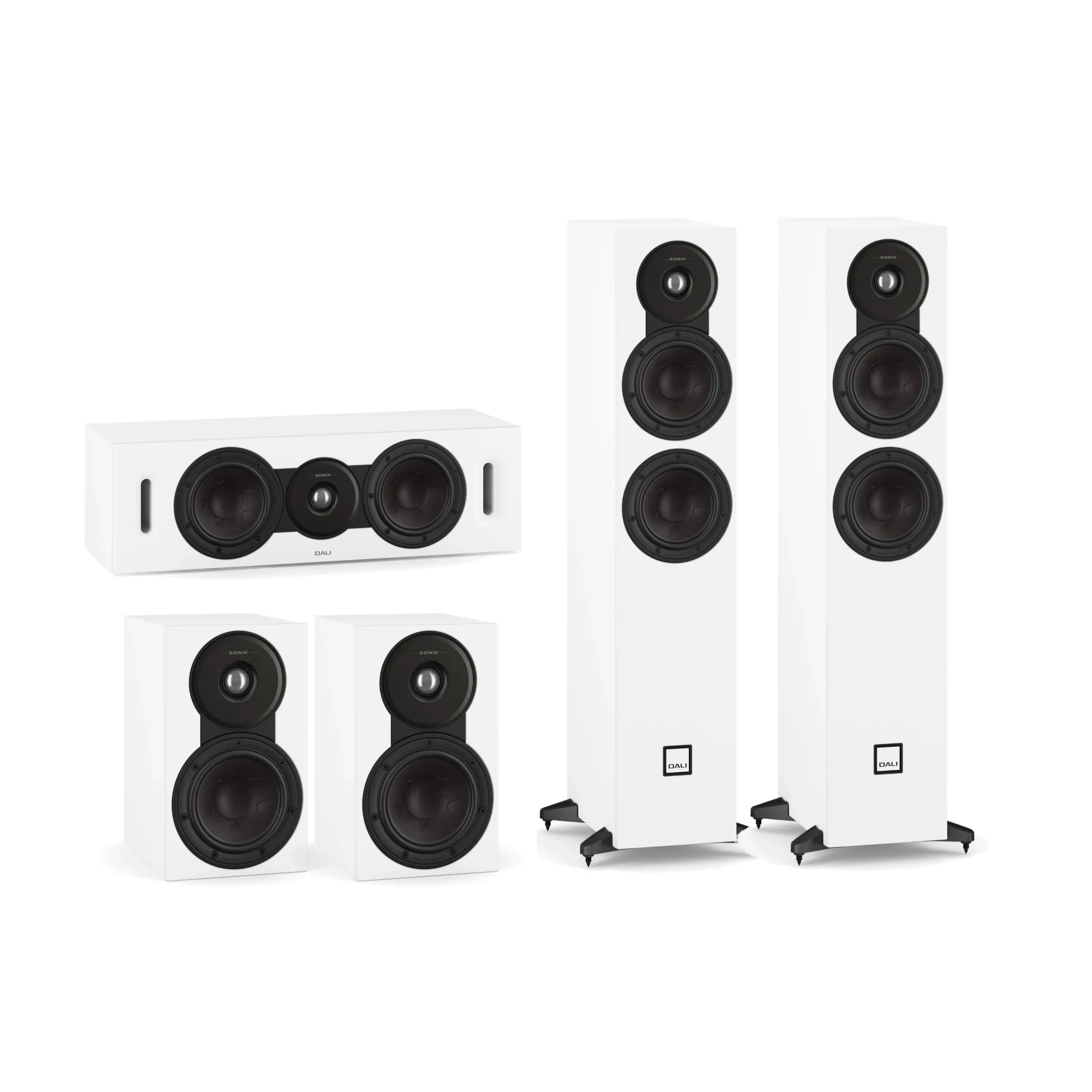 DALI SONIK Cinema System Medium 5.0 White