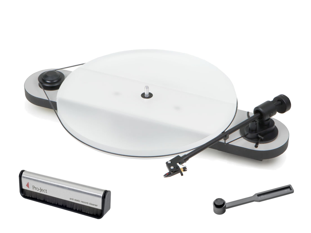 Pro-Ject Elemental Superpack Silber/Schwarz