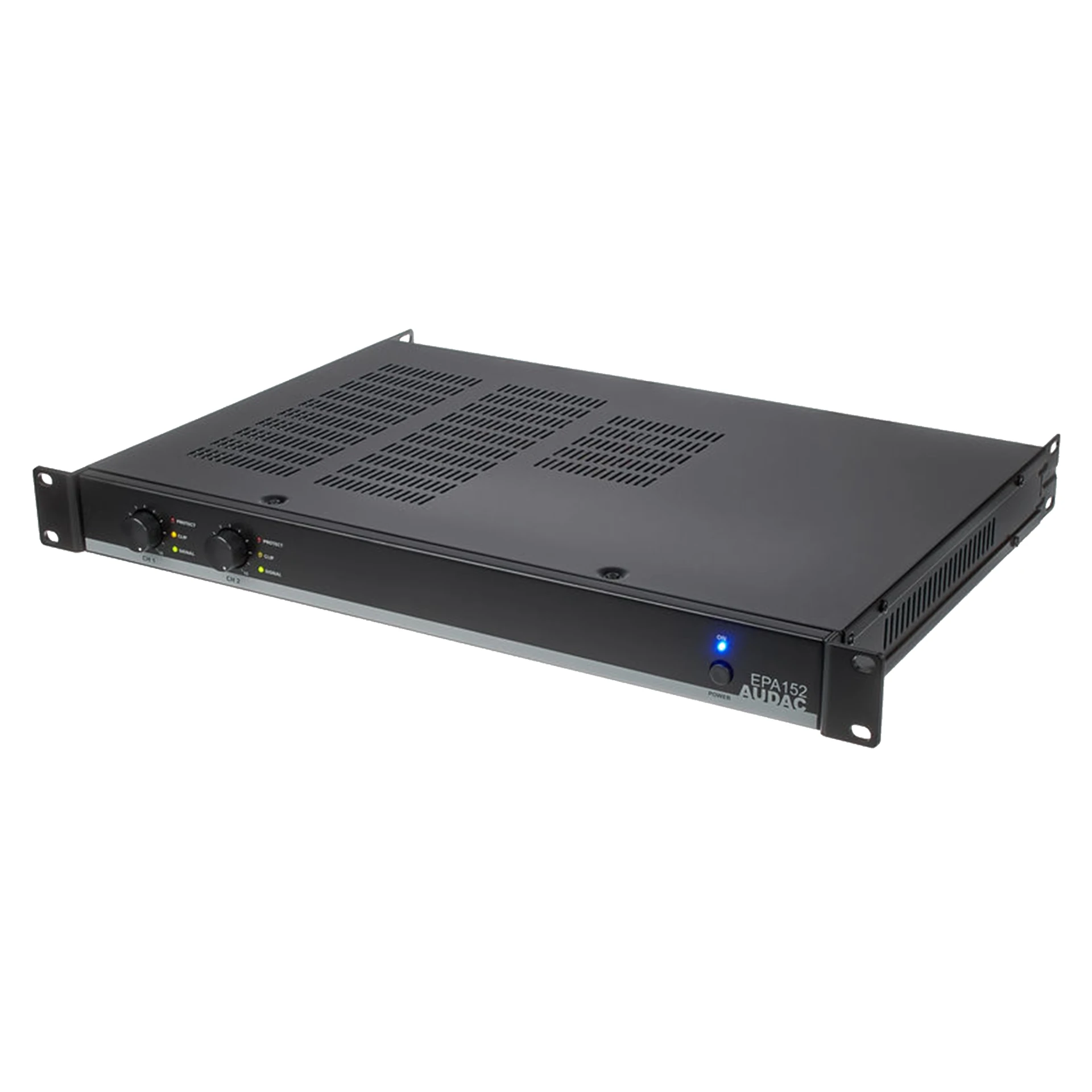 Rackmont, Audio-Prozessor, Rackmontierbar, LED-Anzeige, Stromversorgung