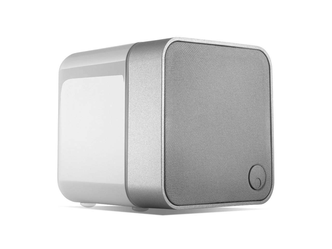 Lautsprecher, Desktop-Lautsprecher, Bluetooth-Lautsprecher, Kompakt, Grau