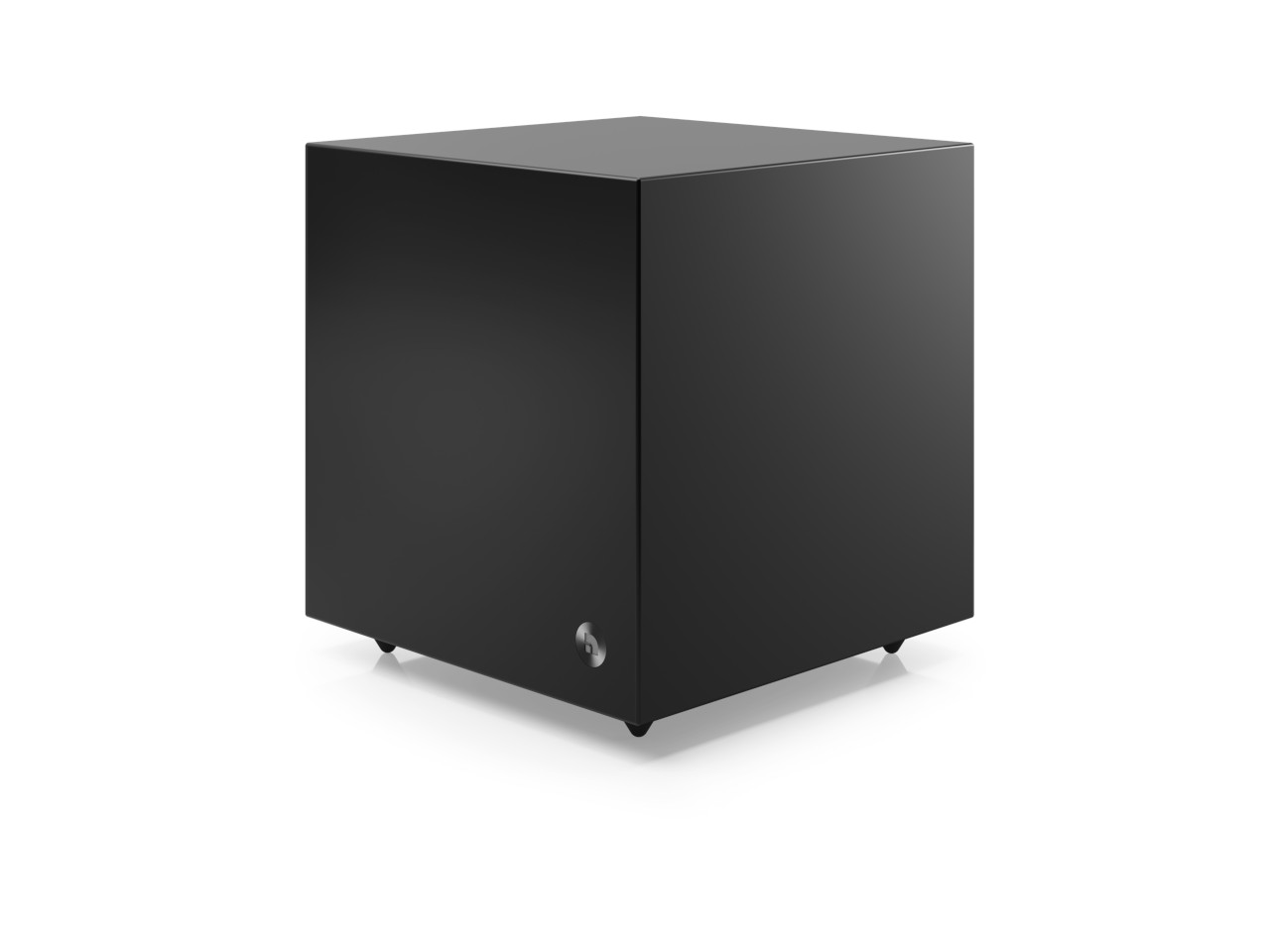 Subwoofer, Schwarz, Gehäuse, Gehäuse aus Holz/Metall, tragbare Füße