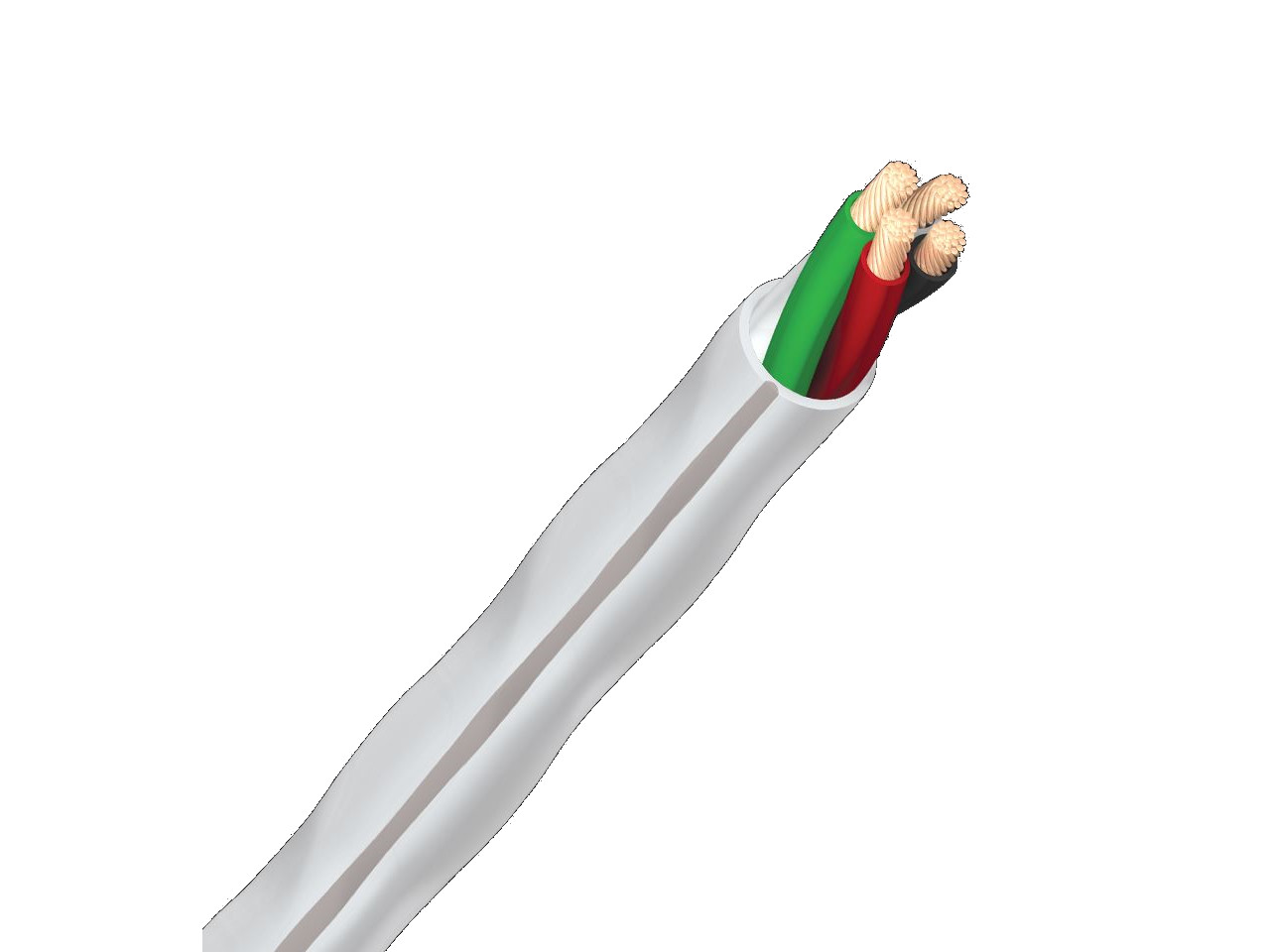 AudioQuest SLiP DB 16/4 White (Meterware) Kabel