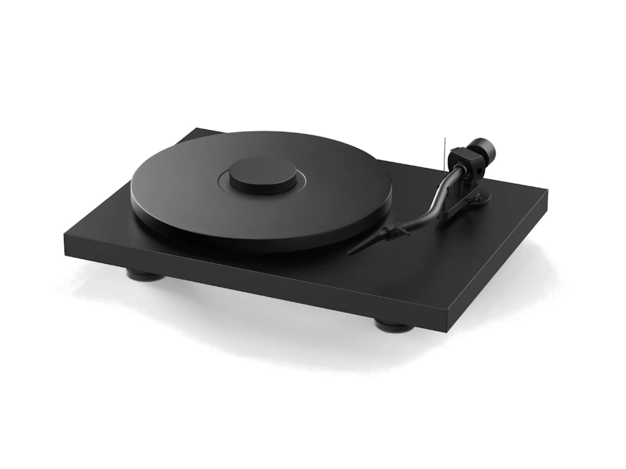 Plattenspieler, Turntable, Schwarzer Tonarm, Tonarm, Plattenlaufwerk