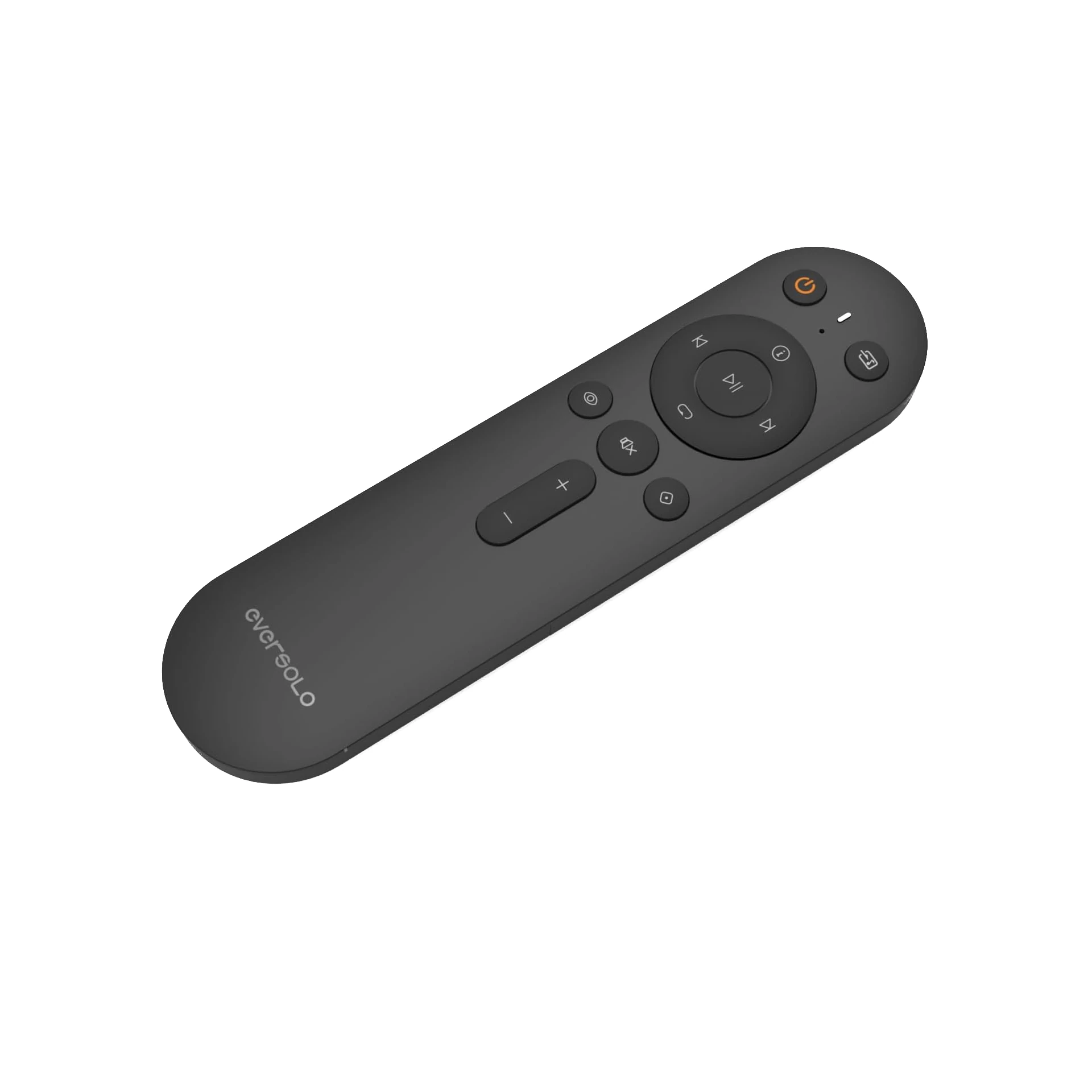 Fernbedienung, TV Fernbedienung, Infrarot Fernbedienung, LED Tasten, Gehäuse Dunkelgrau