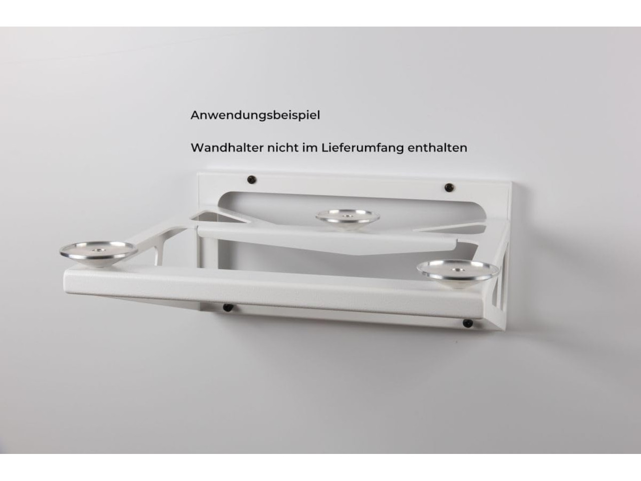 wandhalter, halterung, wandmontage, metall, weiß