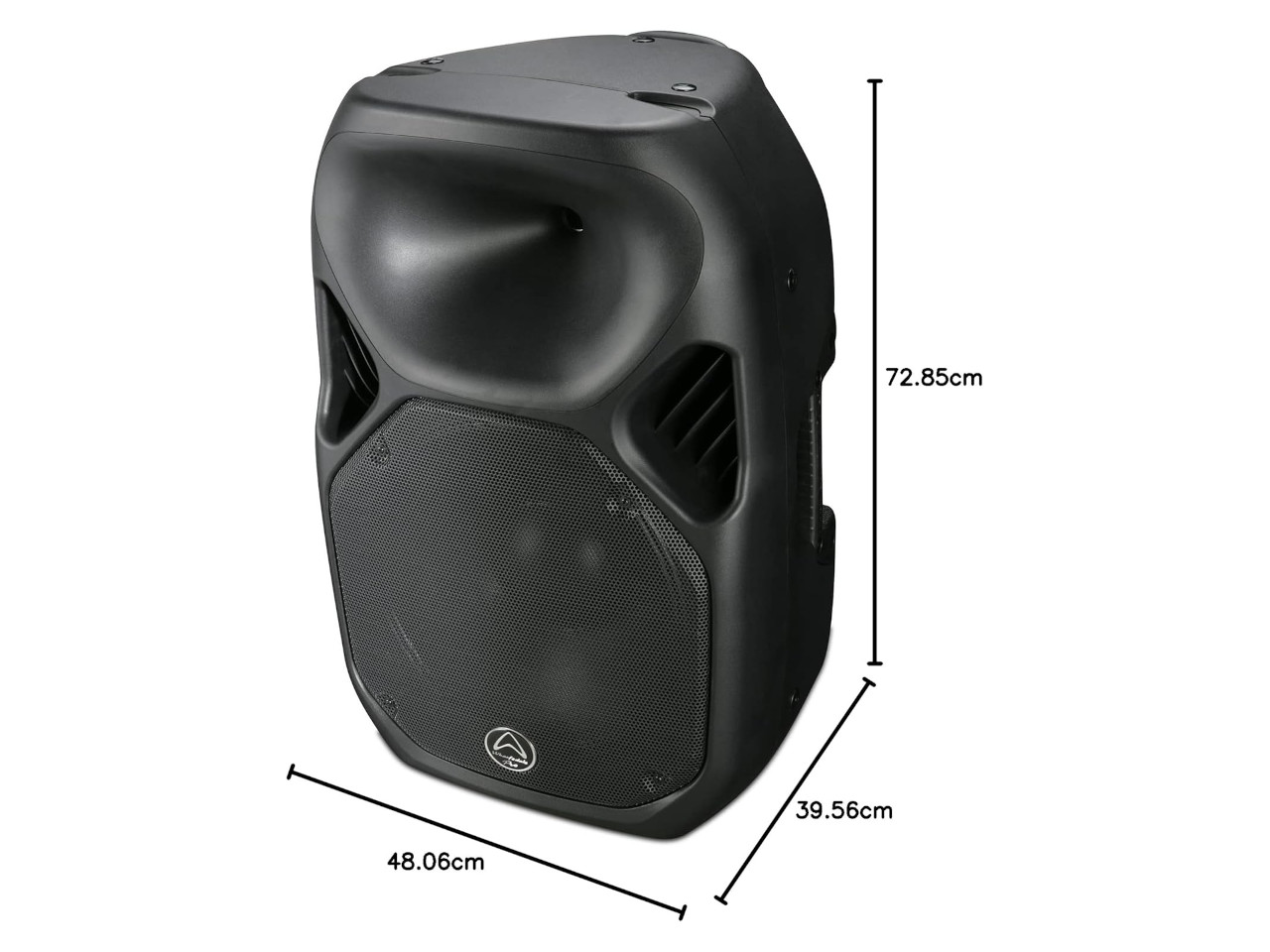 tragbarer Lautsprecher, Bluetooth-Lautsprecher, schwarzer Lautsprecher, Party-Lautsprecher, integrierter Griff