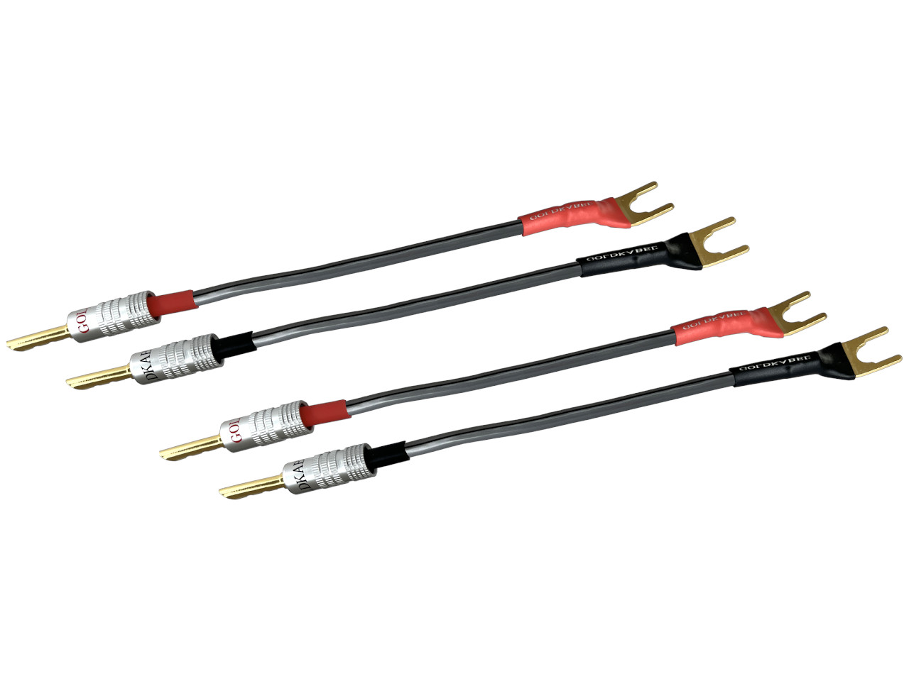 lautsprecherkabel, banana stecker, audio-kabel, 4-mm-bananen, kabelsatz