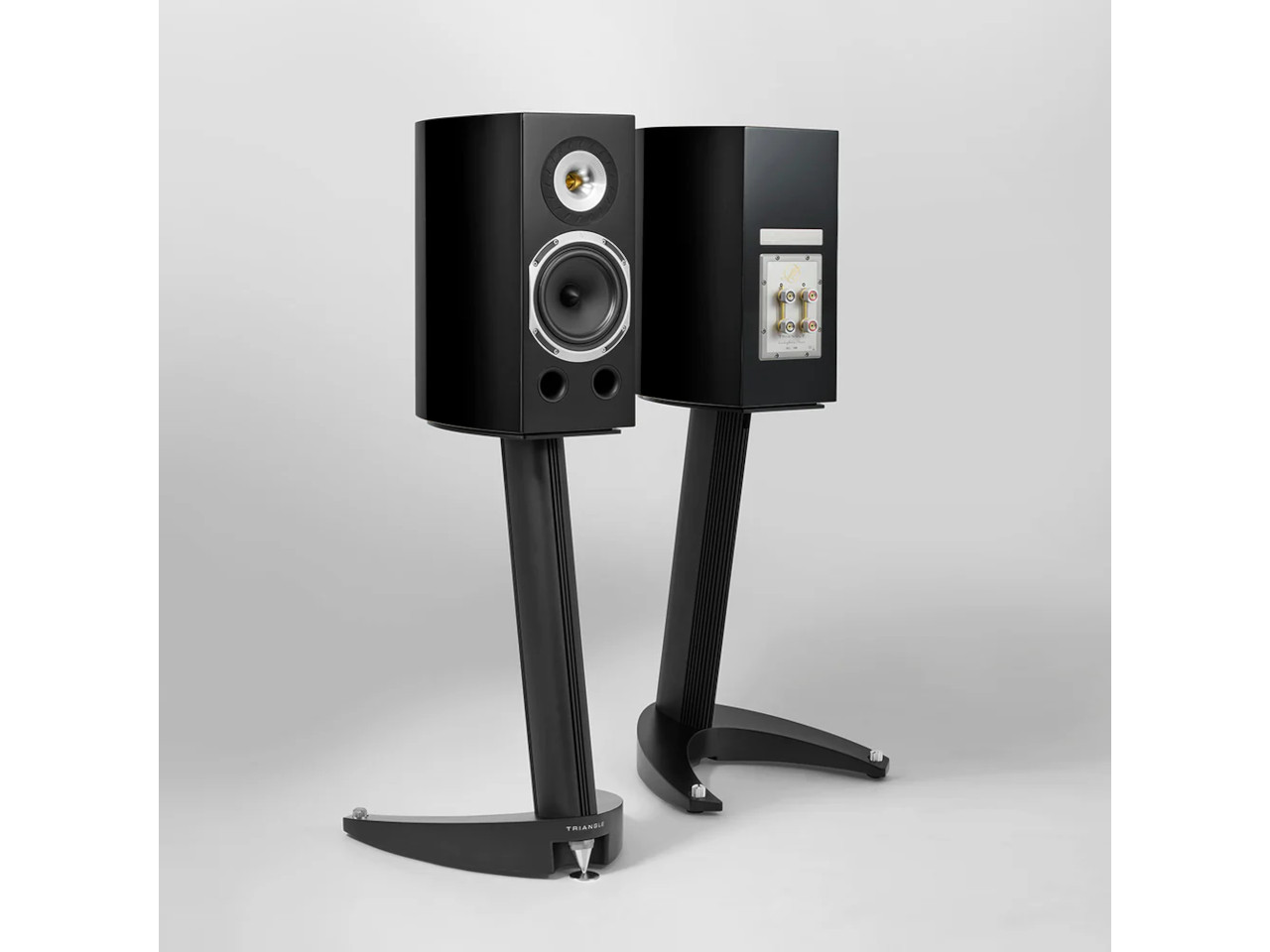 Lautsprecher, HiFi-Standlautsprecher, Schwarz, Bassreflex, Kabelanschluss