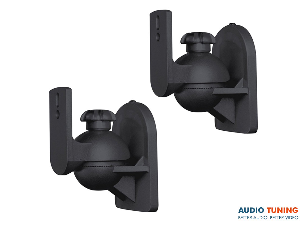 Audio Tuning Speaker Wall Mount Schwarz (Paarpreis)