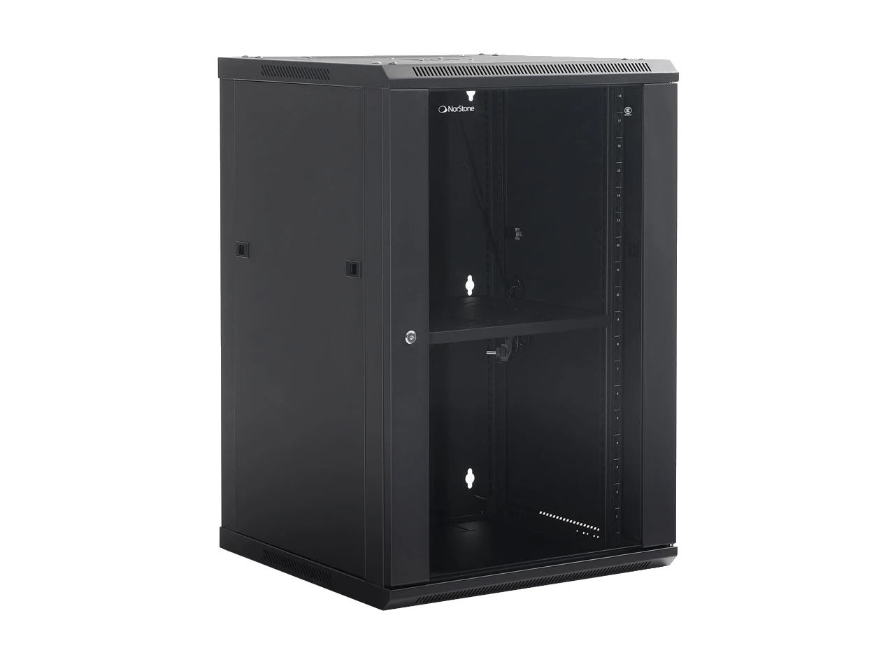 Serverrack, Gehäuse, Rackeinheit, Datenzentrum, Schwarzes Metall