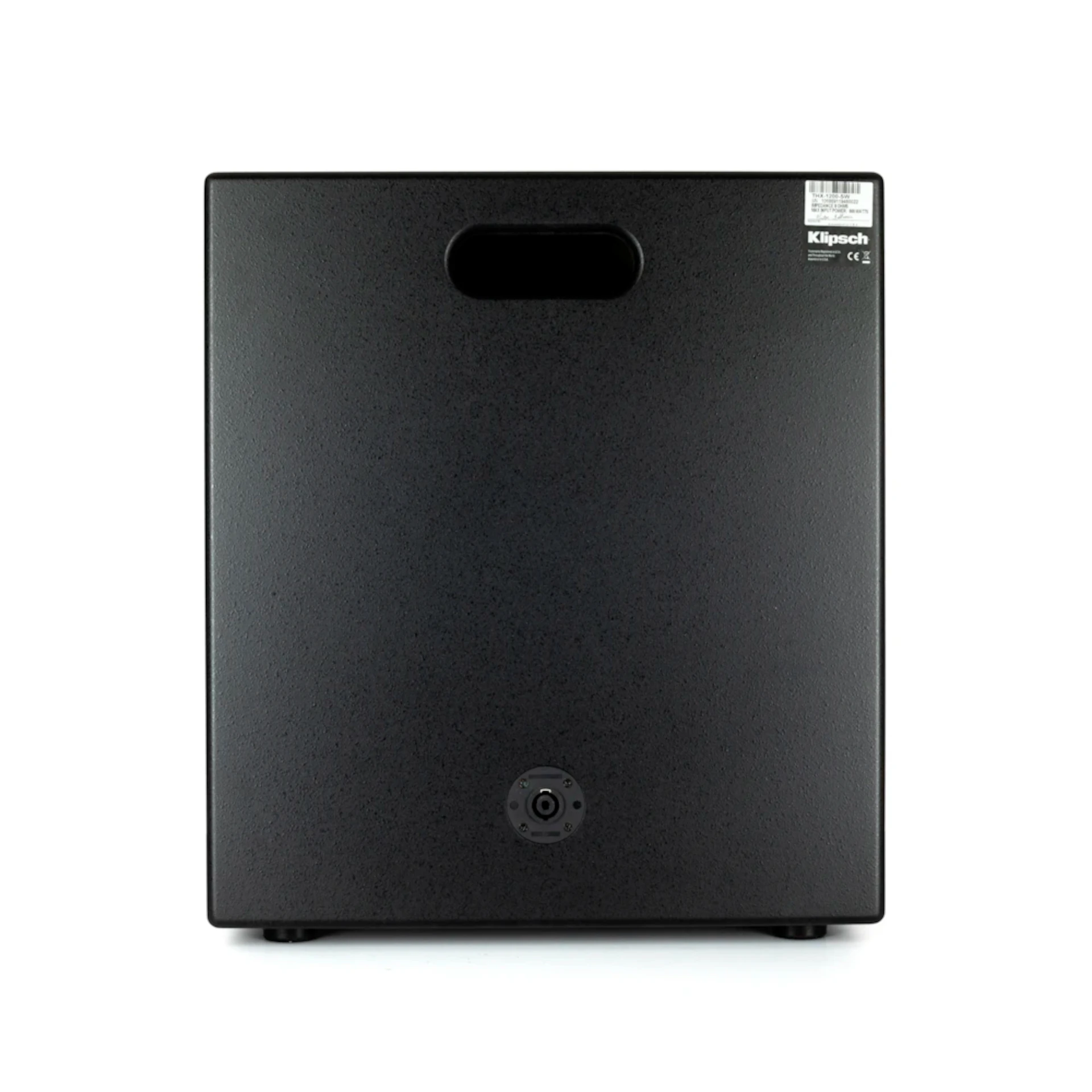 Subwoofer, Lautsprechergehäuse, Schwarz, Bassreflexöffnung, Lautsprecheranschluss