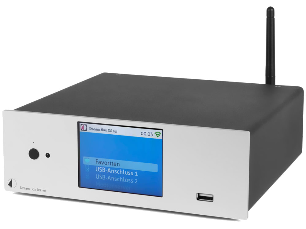 Pro-Ject Stream Box DSnet Silber (discontinued)