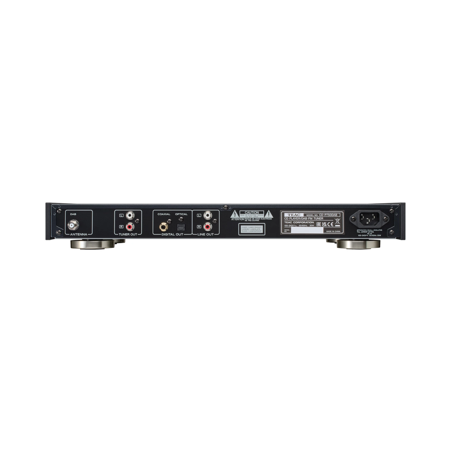 Antennenanschluss, digitaler Ausgang, Koaxial, Optisch, Line-out