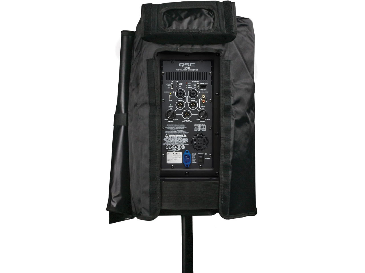 PA-Lautsprecher, Verstärker-Speaker?, Pro-Audio, Rückseite, USB?