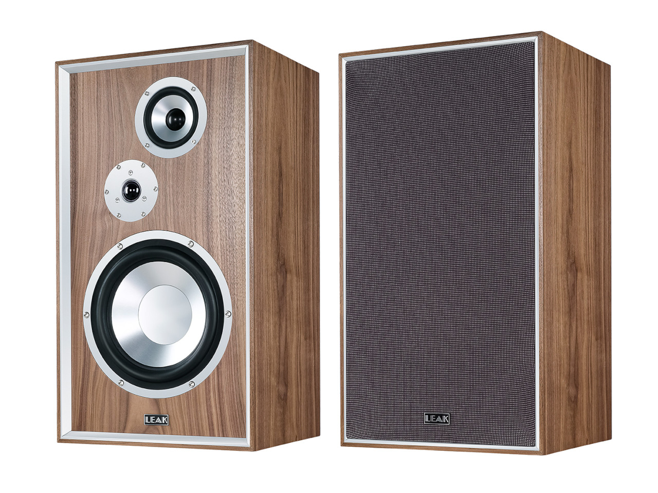 Aktivlautsprecher, Stereo-Lautsprecher, Holzoptik, Holzgehäuse, Gehäusedesign