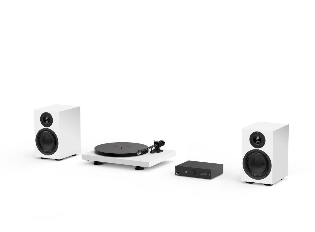 plattenspieler, turntable, lautsprecher, stereoanlage, audio-setup