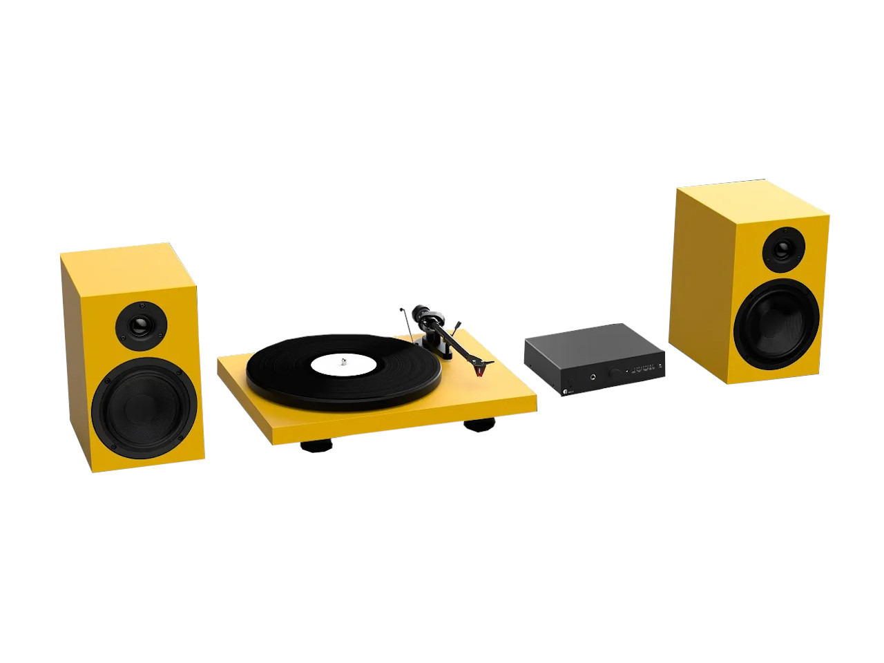 Pro-Ject Colourful Audio System Golden Yellow