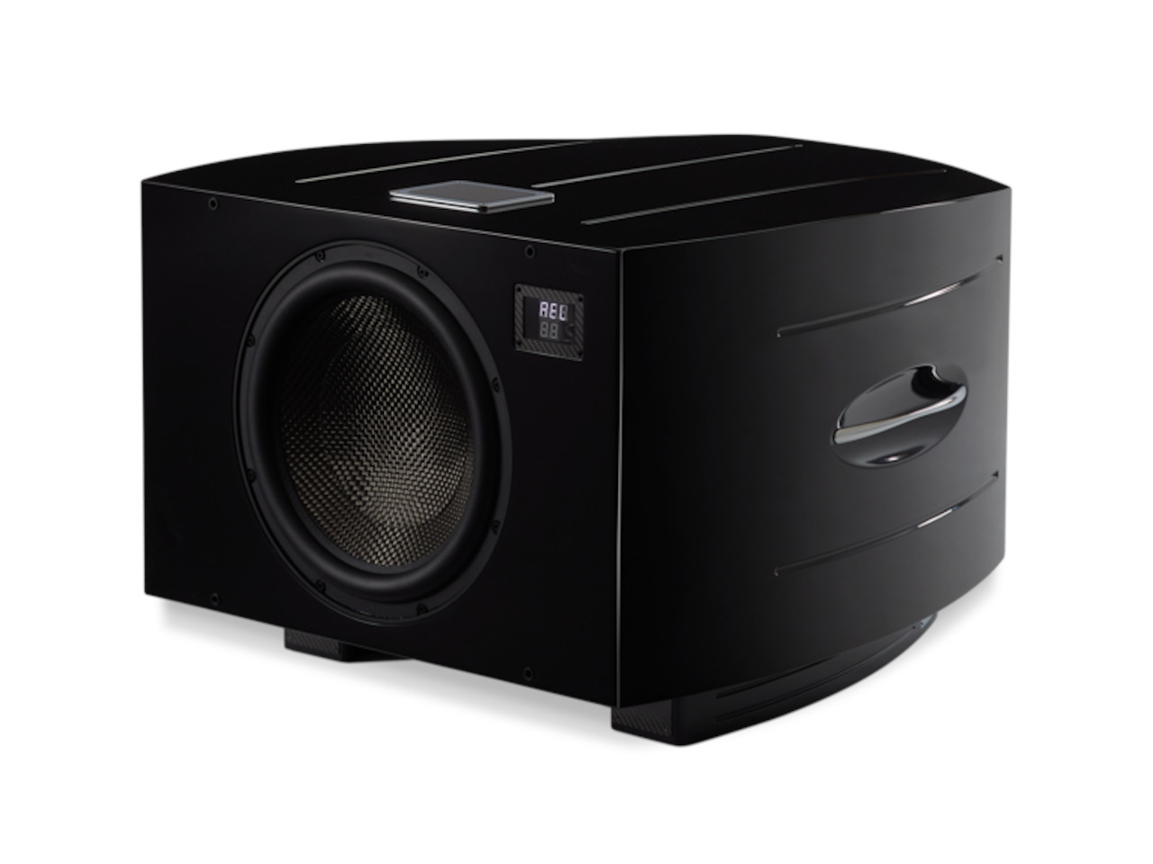 Subwoofer, Bassbox, Schwarz, Lautsprechergehäuse, Bedienfeld