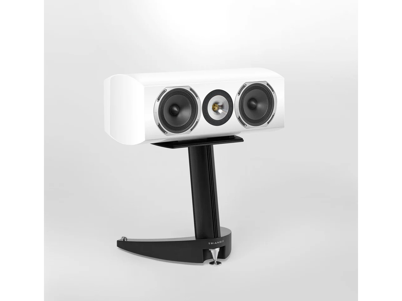 sprecher, Studio-Monitor, Dreierweg, weiß, ständer