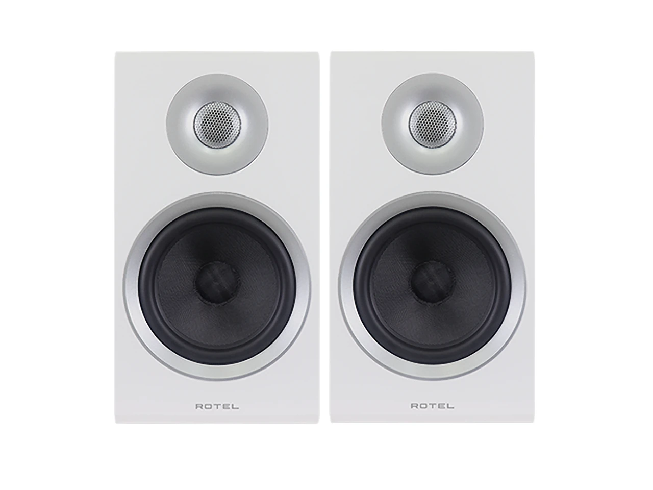 Lautsprecher, Stereo, 2-Wege, weiß, Kompakt