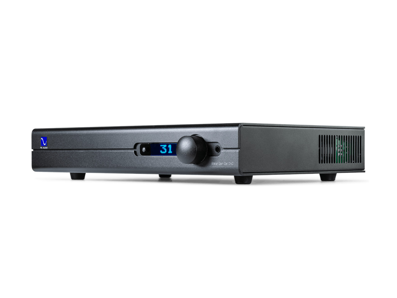 HiFi-Verstärker, Digitaler Verstärker, Laufwerk?, Lüftergrill?, Bedienungsknopf?