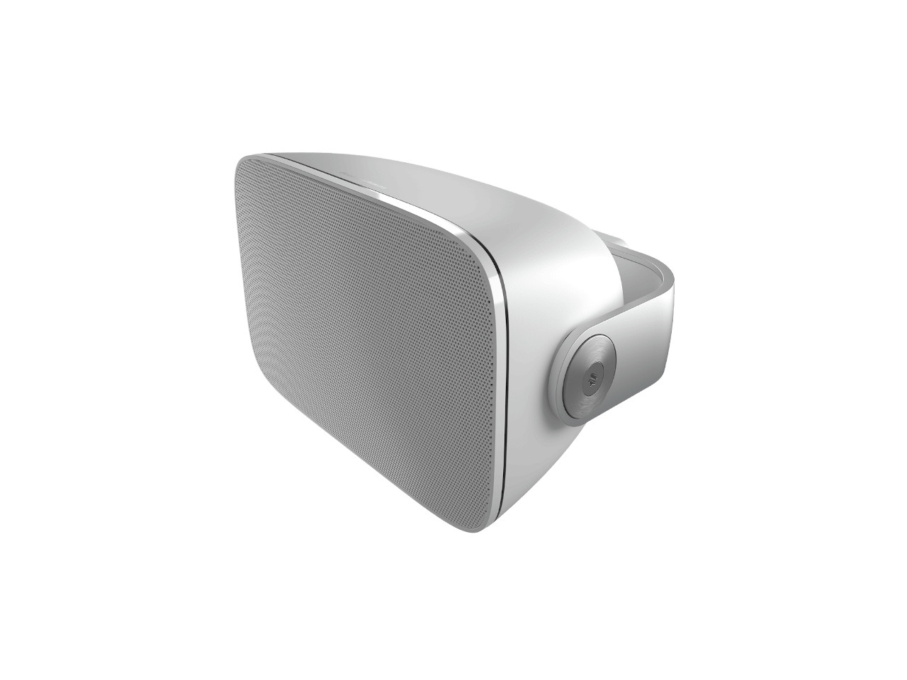 Lautsprecher, Bluetooth-Lautsprecher, Tragbarer Speaker, Silber, Gitterfront