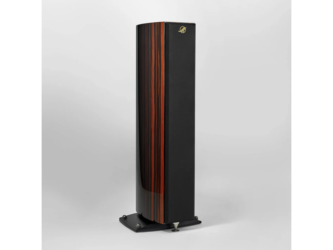 Lautsprecher, Standlautsprecher, Holzoptik, Schwarz, hoch